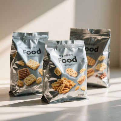 Sacos industriais de papel de alumínio à prova de umidade Certificado pela FDA Frescura a longo prazo para café e chá e lanches