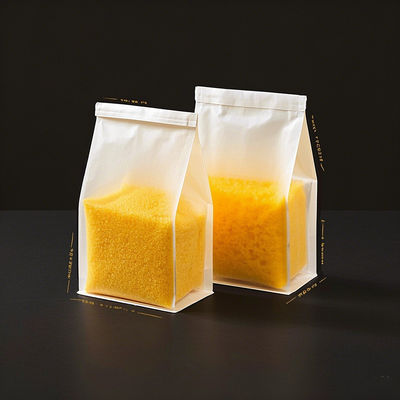 Embalagem de folha inteligente com válvula de desgaseamento / código QR rastreável armazenamento e logística de grãos de café