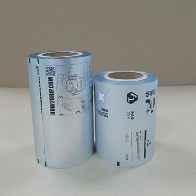 Película de embalagem PET metalizada para sacos de snack resistente à barreira de oxigénio e à umidade