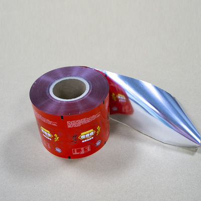 Película de embalagem de plástico composto de várias camadas, de qualidade alimentar, material de impressão e tamanhos personalizáveis