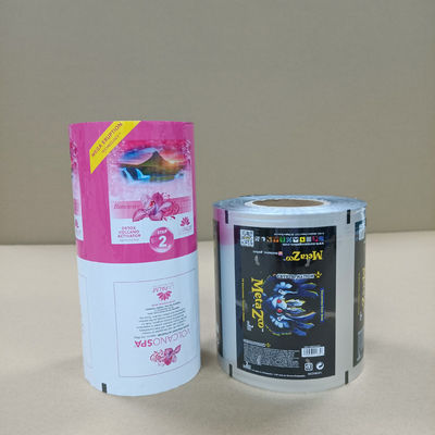 Fabricante de filme automático de rolo, filme laminado pré-cortado para máquinas de preenchimento de selos de forma vertical