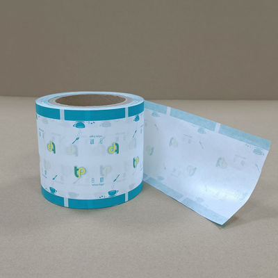 Embalagem de produtos alimentares em rolo de açúcar branco Material composto de alta barreira Tamanho e espessura personalizados