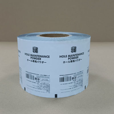 Película de embalagem em pó anti-estática de rolo laminado de qualidade alimentar para especiarias / suplementos / produtos químicos