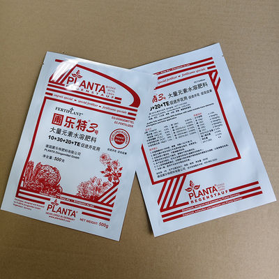 Sacos de fertilizantes abertos a rasgos Embalagens a granel resistentes aos raios UV para agricultura 25kg 50kg