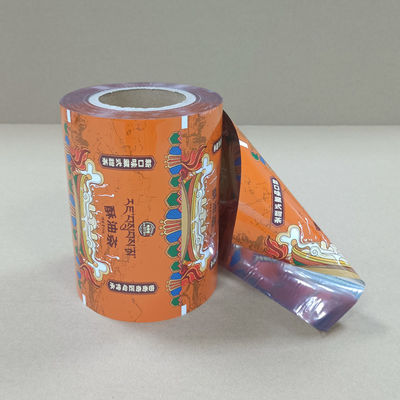 Novo material filme de rolo para snack / macarrão forma vertical máquina de preenchimento de selo