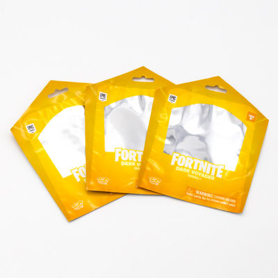 Atraentes sacos de brinquedos personalizados de PVC / OPP / PP com embalagens de brinquedos com impressão de logotipo