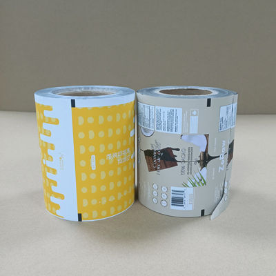 Filme em rolo para embalagem de pós com alta barreira, à prova de umidade e proteção antiestática para alimentos e pós químicos