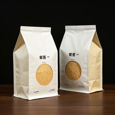 Bolsas Mylar prontas para comércio eletrônico.