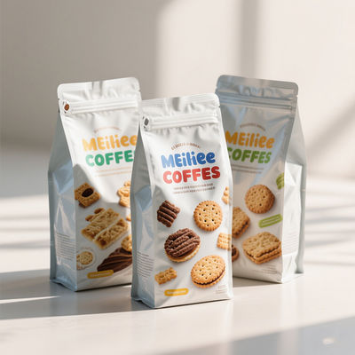 Sacos de embalagem de alimentos compostos multicamadas - Laminado PET/AL/PE e >99% de bloqueio UV