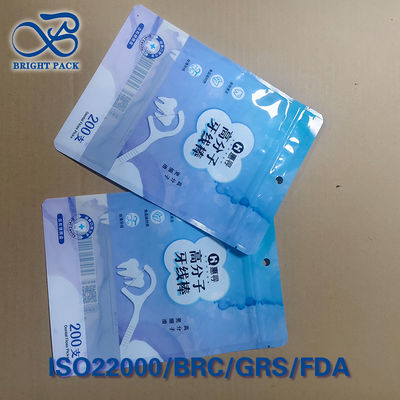 Sacos Tri-Seal Metalizados para Fio Dental - Revestimento de Alumínio e Alta Barreira