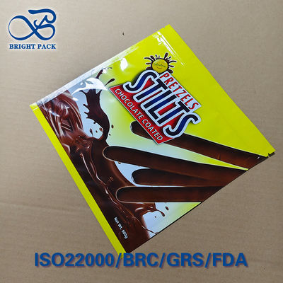 Sacos de revestimento de chocolate à prova de umidade 0,05 g/m2/24h WVTR FDA Compliant For Snacks