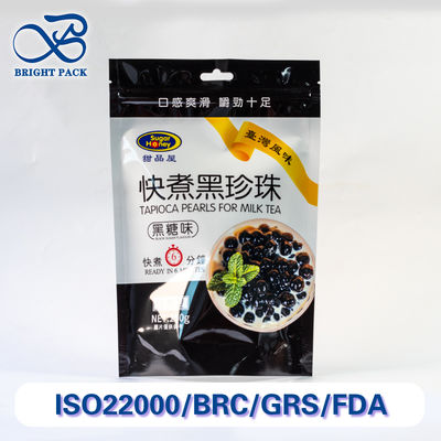 Embalagens resistentes à umidade com janelas transparentes para ingredientes de alimentos secos com custo-benefício.