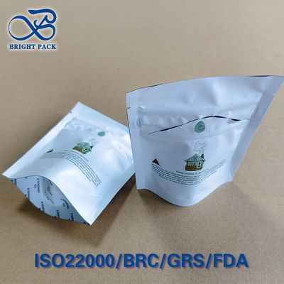 Saco à prova de crianças de impressão minimalista ISO 8316 Bloqueio de torção