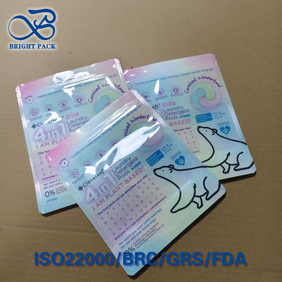 Saco de roupa lavável 4 em 1 personalizado com impressão gravura em 10 cores