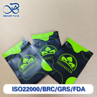 Saco com zíper à prova de crianças, personalizado, de grau médico, para embalagens farmacêuticas recicláveis​.