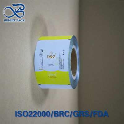 Filme em rolo laminado de folha de alumínio multicamadas à prova de umidade e oxigênio, certificado pela FDA