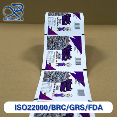 Filme em rolo para embalagem de pellets inibidores de corrosão com impressão personalizada para embalagem de agentes de limpeza sensíveis à humidade