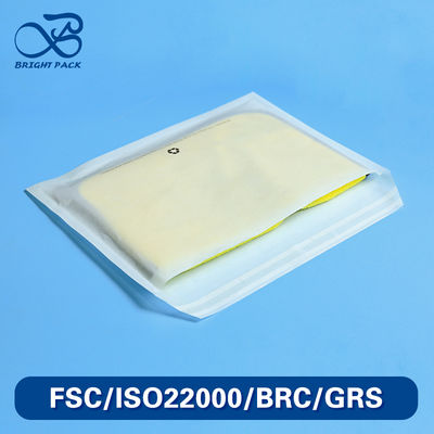 Amigável ao ambiente 100% de bolsas de papel transparentes degradáveis para camisetas, meias