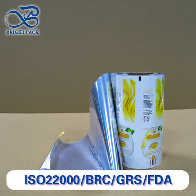 Película de papel de alumínio rolante selável por calor para embalagens de cosméticos Revestimento CPP/PET Compatível com máquinas automáticas de embalagem