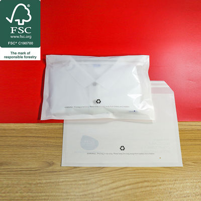 Sacos de papel de cera de vidro subtranslúcidos biodegradáveis reciclados com o seu próprio logotipo