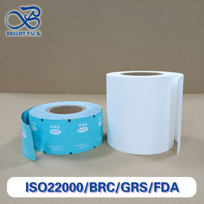 Película de rolo não impressa de alta resistência durável e à prova de umidade para embalagens alimentares