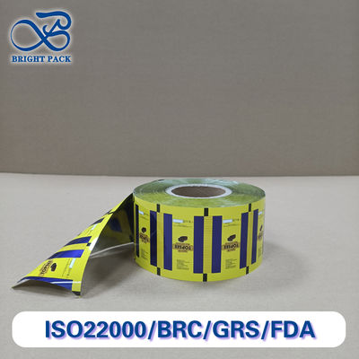 Filme de Embalagem de Chocolate Premium de Alta Barreira Multicamadas Resistência à Umidade Prolonga a Vida Útil Tamanhos Personalizados