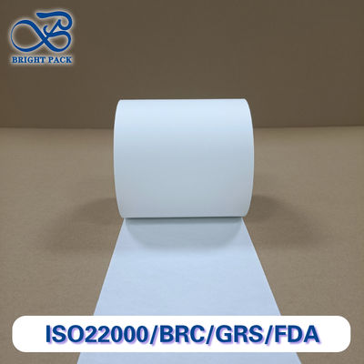 Película de papel de vidro biodegradável para embalagens alimentares com encomenda a granel compostável e livre de plástico