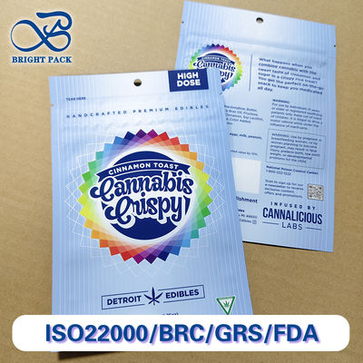 Bolsas personalizadas com fecho de fecho de fecho - livres de BPA e recicláveis