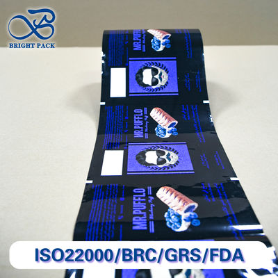 Película de folha de alumínio de várias camadas para embalagens de alimentos Propriedades de barreira personalizáveis e logotipo de marca