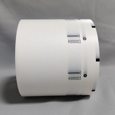 Bobina de Papel Sintético de Tamanho Personalizado - Superfície Lisa para Impressão Flexográfica de Alta Qualidade