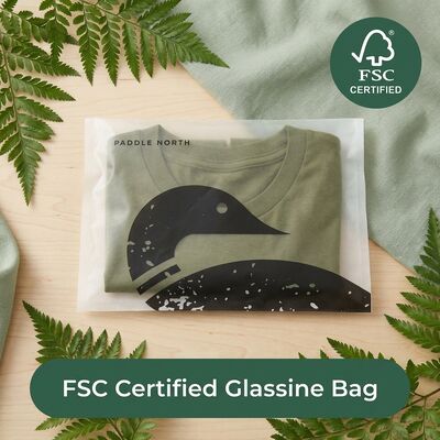 Saco de vidro refeitável Eco-friendly Reciclável biodegradável para embalagens de roupas certificadas Self Seal Saco de vestuário